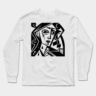 Cubist Witch Long Sleeve T-Shirt